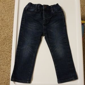 7 For All Mankind Dark Wash Toddler Jeans